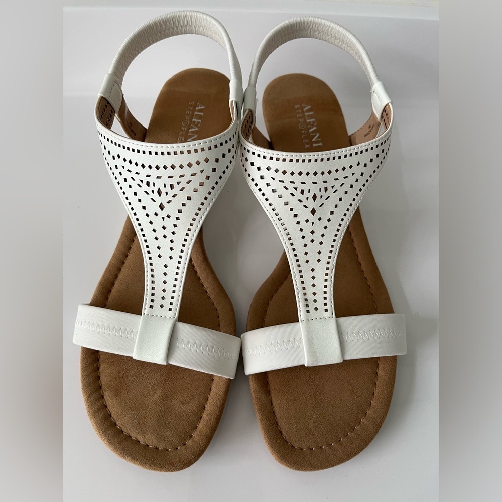 Alfani Ladies low Wedge Sandal Size 9